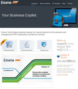 Exuma Technologies Home Page Exuma Technologies Home Page