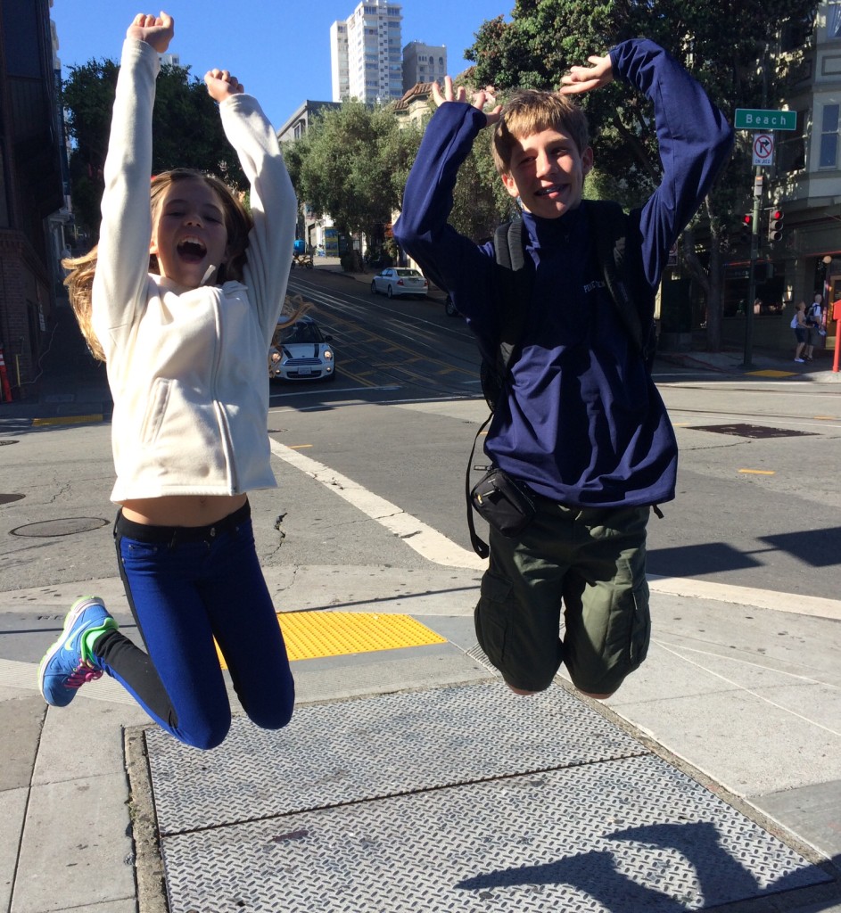 Kids Jumping